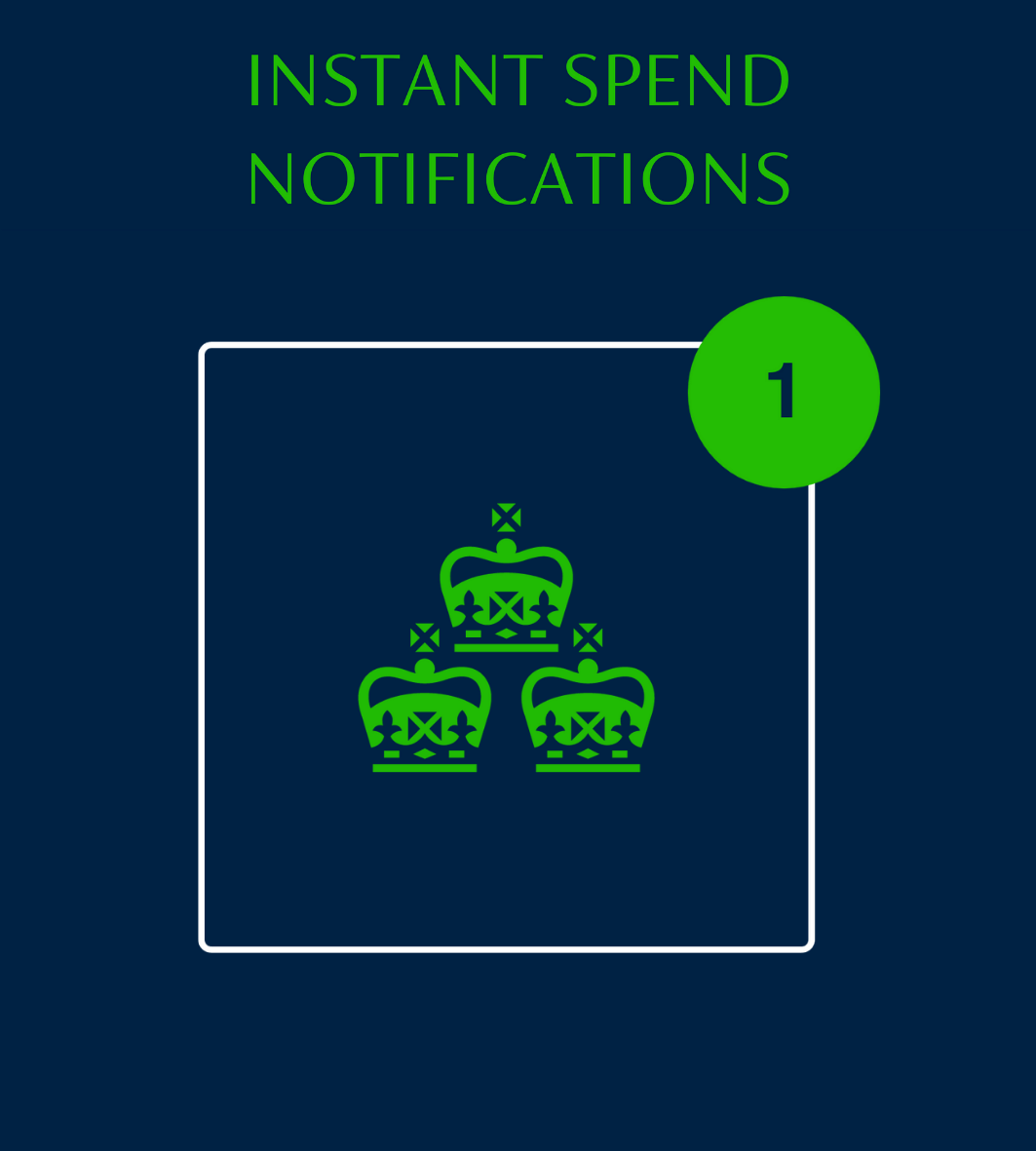 Instand SPend Notifications