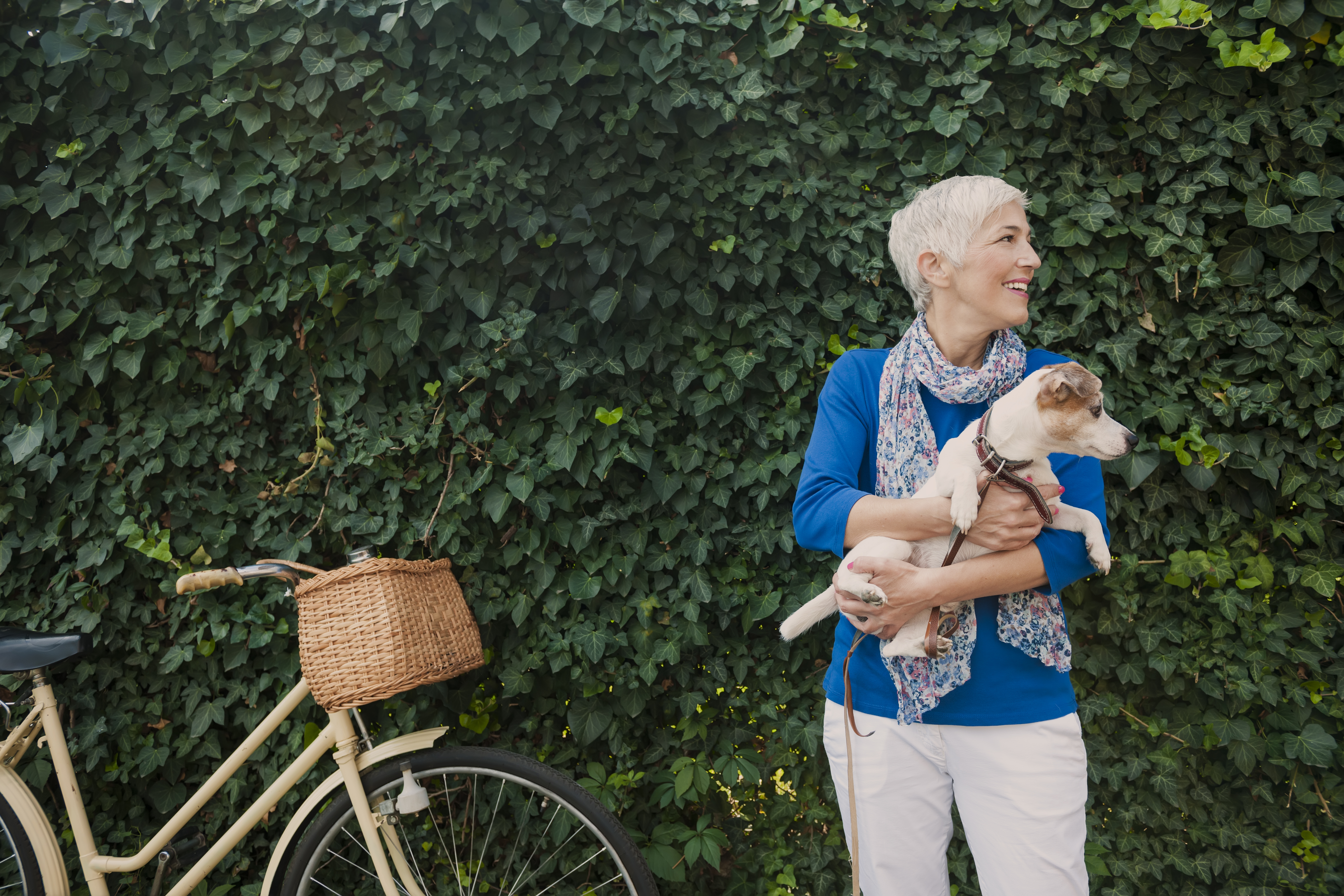 Woman with dog Woman with dog