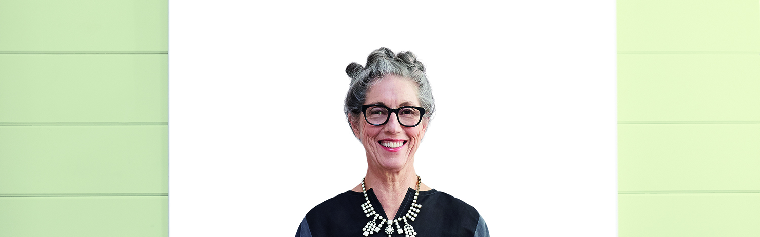 Portrait Of Stylish Senior Woman With Grey Hair